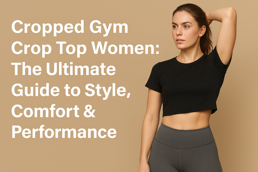 Featured image for blog post on cropped gym top
